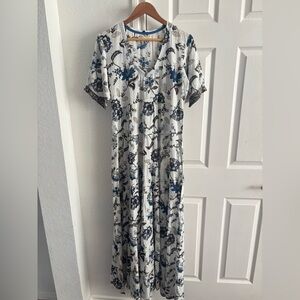 Lola Australia‎ Dress Floral Midi Dress Size S